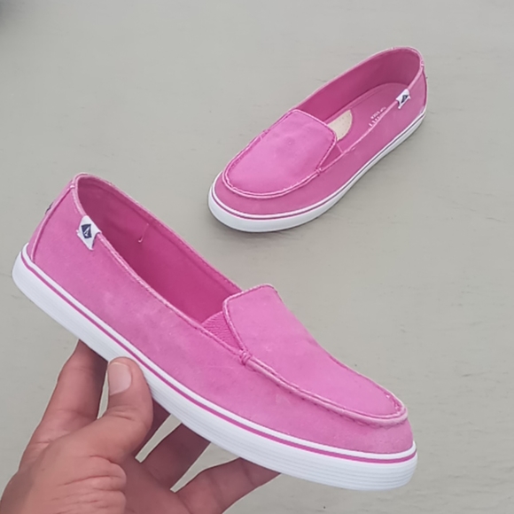 Sperry Top Sider Zuma Salt Washed Pink Shoes - Picture 1 of 17